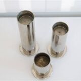 Set of 1970 metal candlesticks