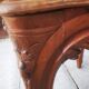Tabouret de piano style Rocaille assise velours
