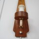 Scandinavian teak and glass wall lamp