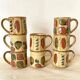 Tasses , mug vintage en céramique