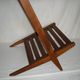 Table basse ; range disques ; revues style scandinave des années 50