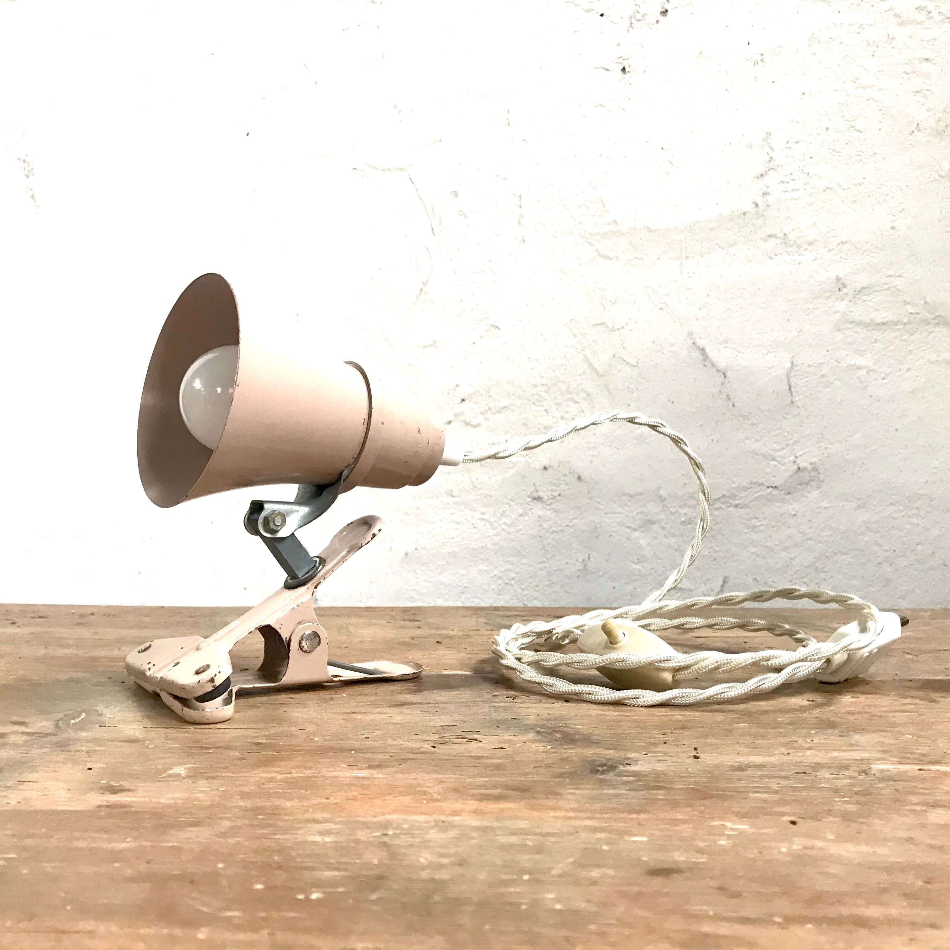 Vintage Mazda pincer lamp