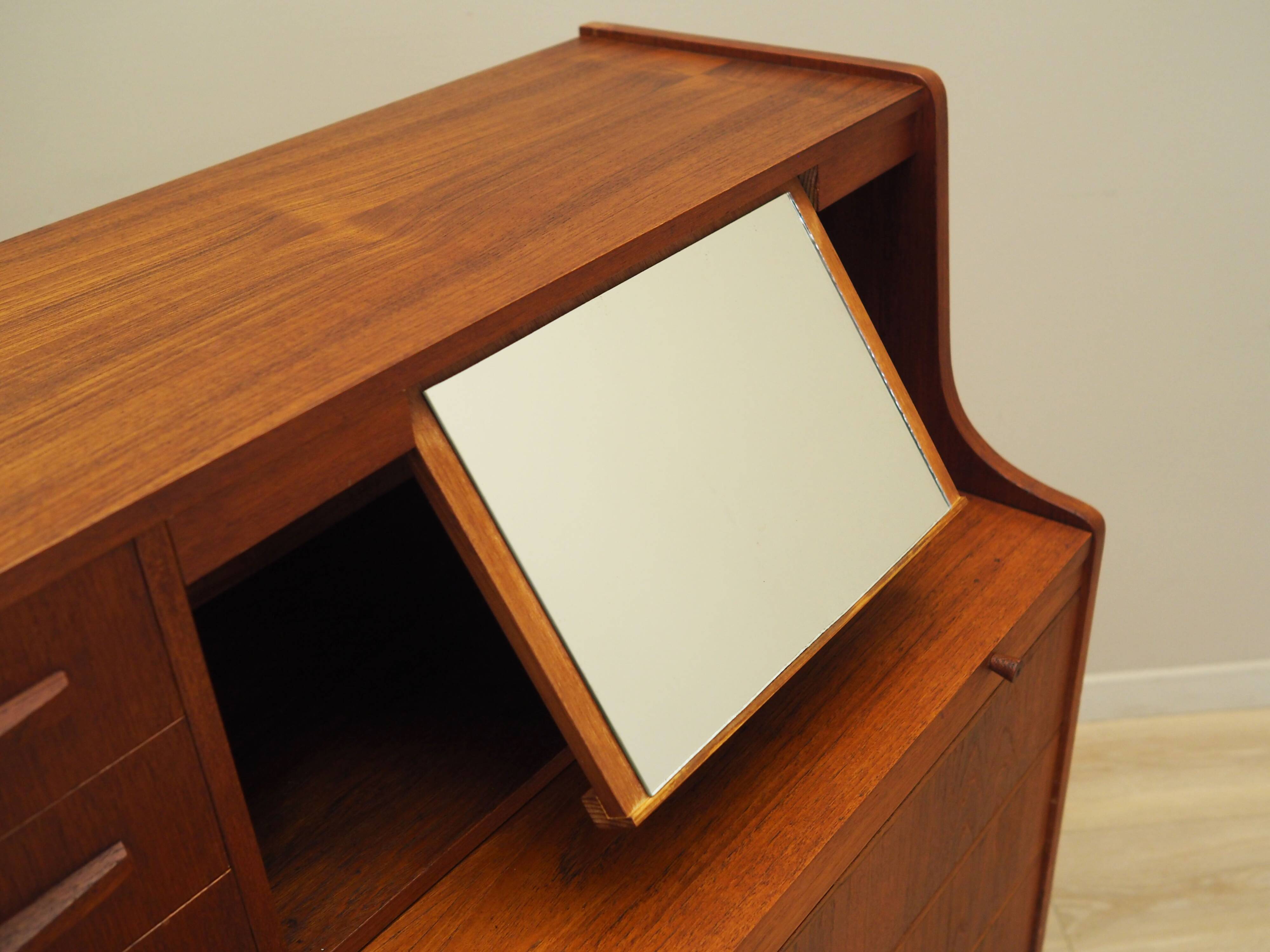 Teak secretary, Danish design, 1970s, production: Denmark