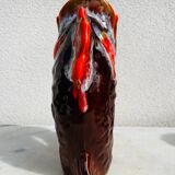 Vase poisson vallauris année 60