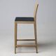 Set of six beech bar stools "Anna" by Crassevig, Italy, 1990s.