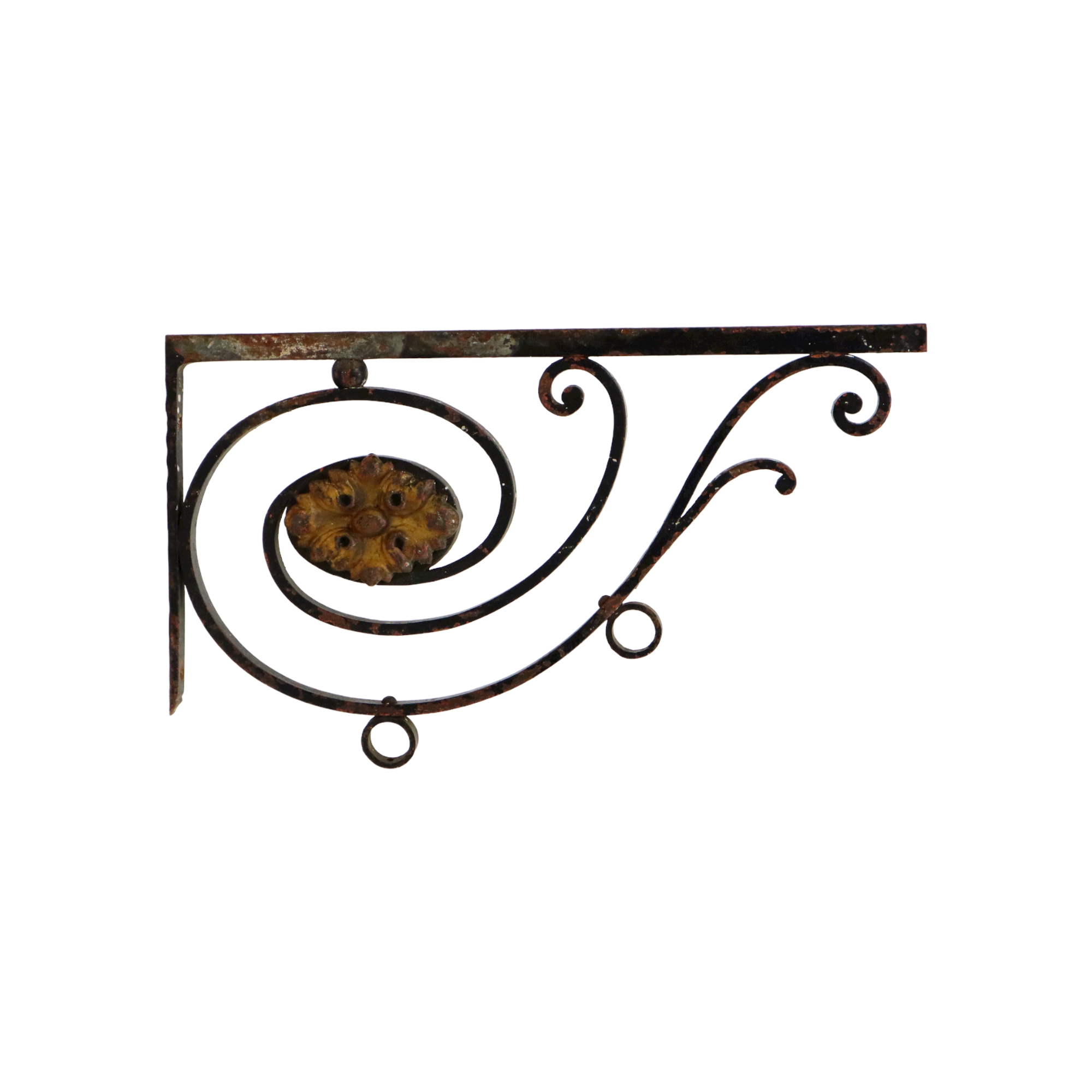 Lot de 2 crochets pour plantes, support mural en fer, idéal pour