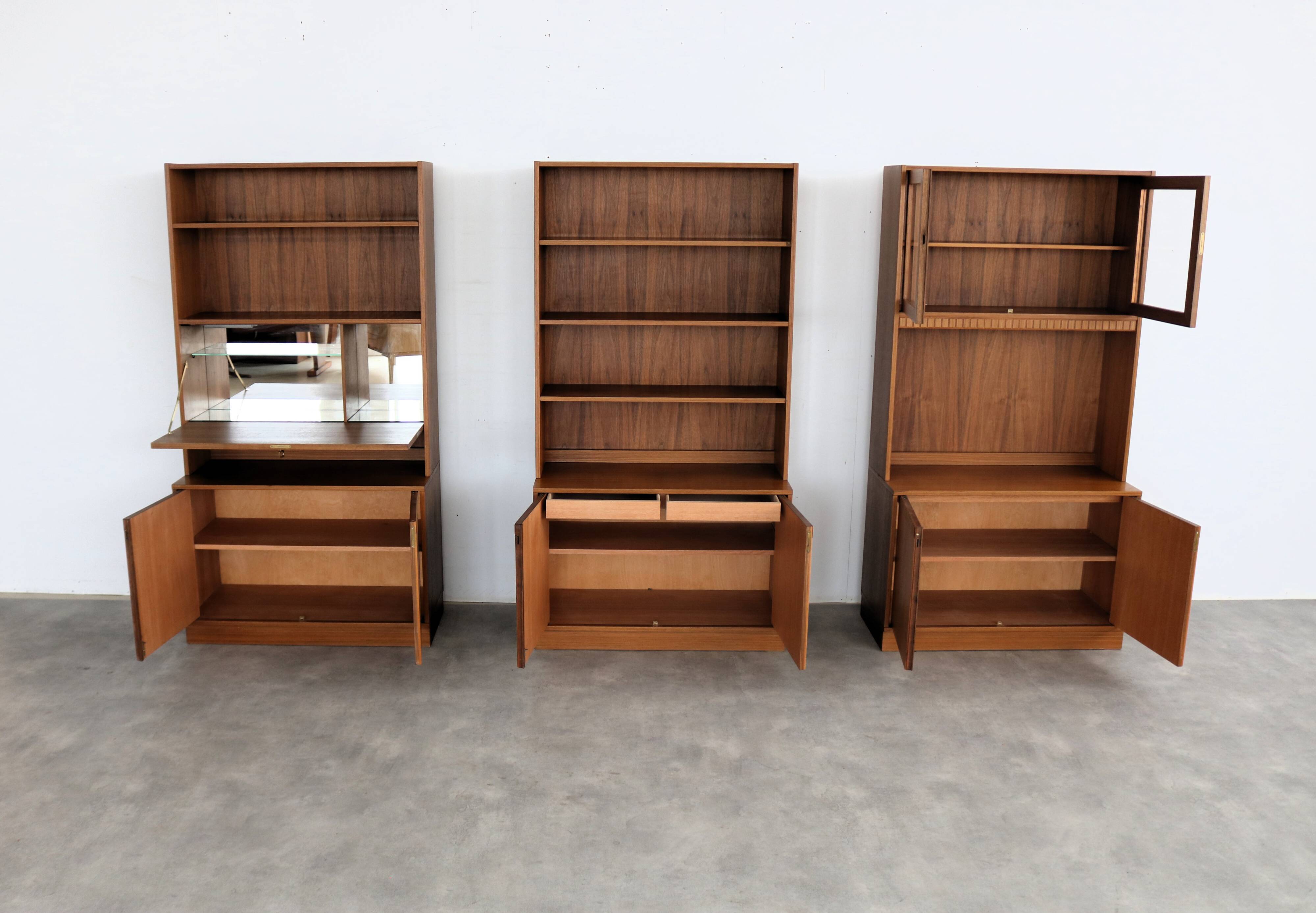 Vintage wall cabinets | wall unit | 1960s | Swedish