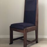 Set of 4 Art Deco Haagse School Dining Chair Frits Spanjaard 1930s
