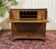 Commode secrétaire anglaise 19ème en acajou