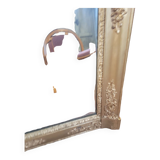 Golden mirror xixth period restoration 132×110cms
