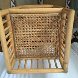 Rattan 3 shelf trays cannes