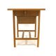 Scandinavian oak workbench, Sweden, 1960