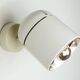 1/6 - adjustable WALL LAMP sconce staff duo spotlight, white, 1970s