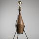 Brutalist Table Lamp in Ceramic and Iron, 1950s €1,200