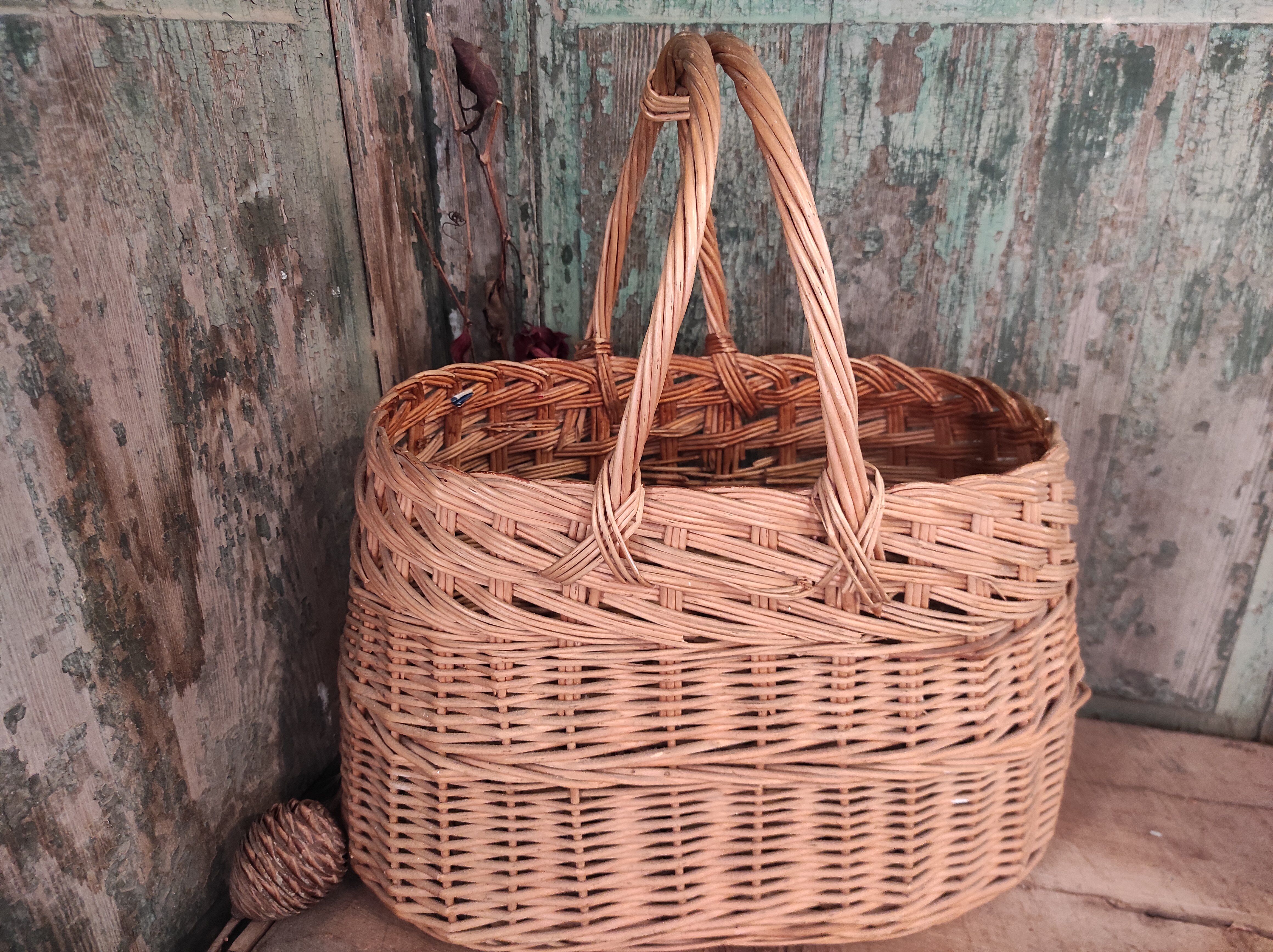 Vintage french basket