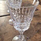 50s crystal glasses