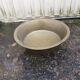 Hammered brass basin