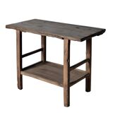 Jining - Small Chinese console in ancient elm no. 3