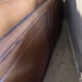 2-seater leather sofa by Roche Bobois