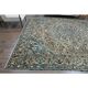 1970s Vintage Persian Handmade Wool Cotton Light Brown Area Rug 308x370