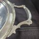 Plat en argent avec couvercle