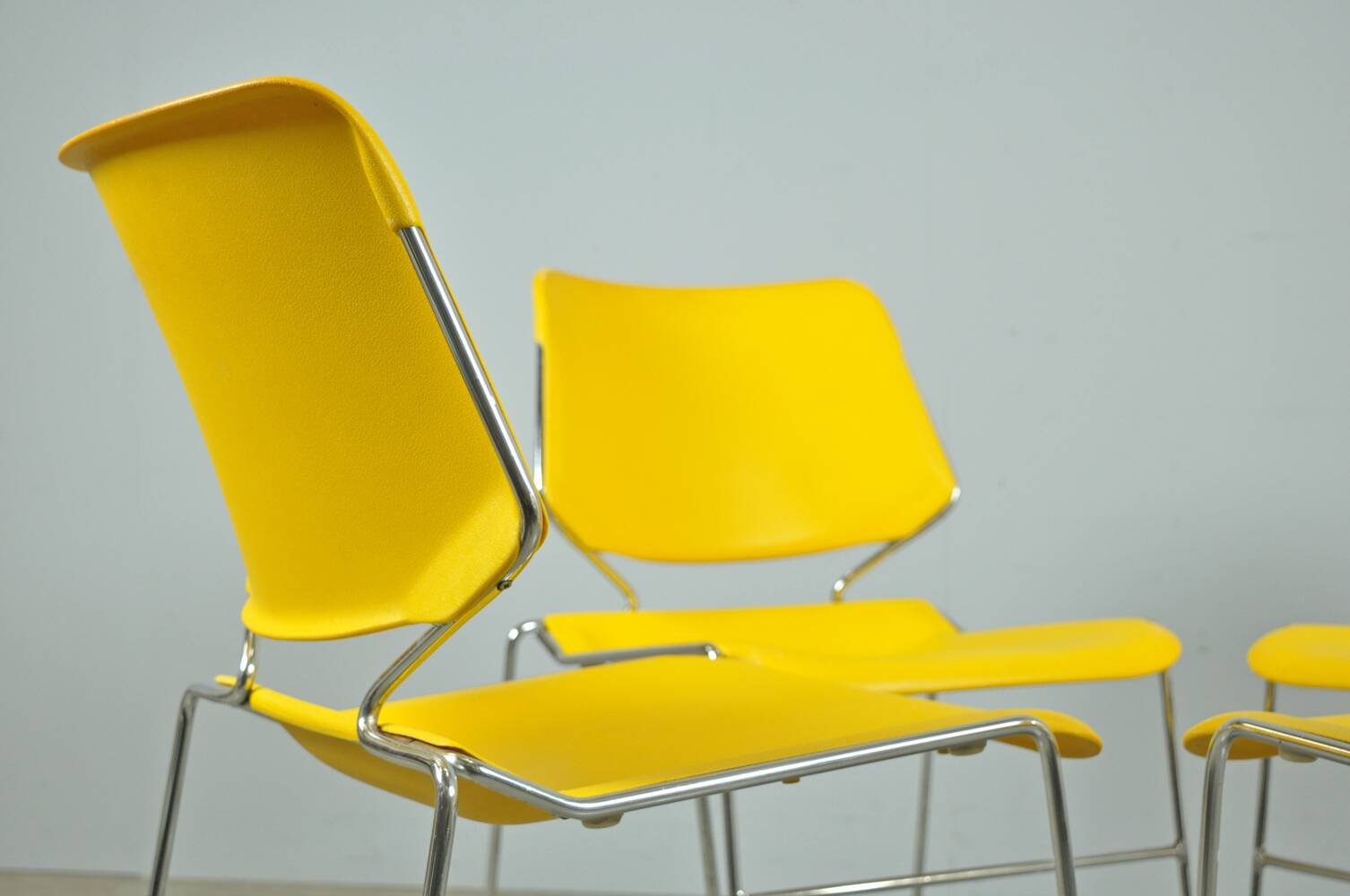 Chaises de salle à manger Matrix Krueger conçues par Thomas Tolleson, années 1970, États-Unis