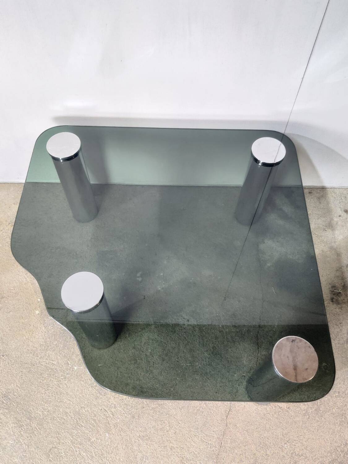 Vintage free-form coffee table