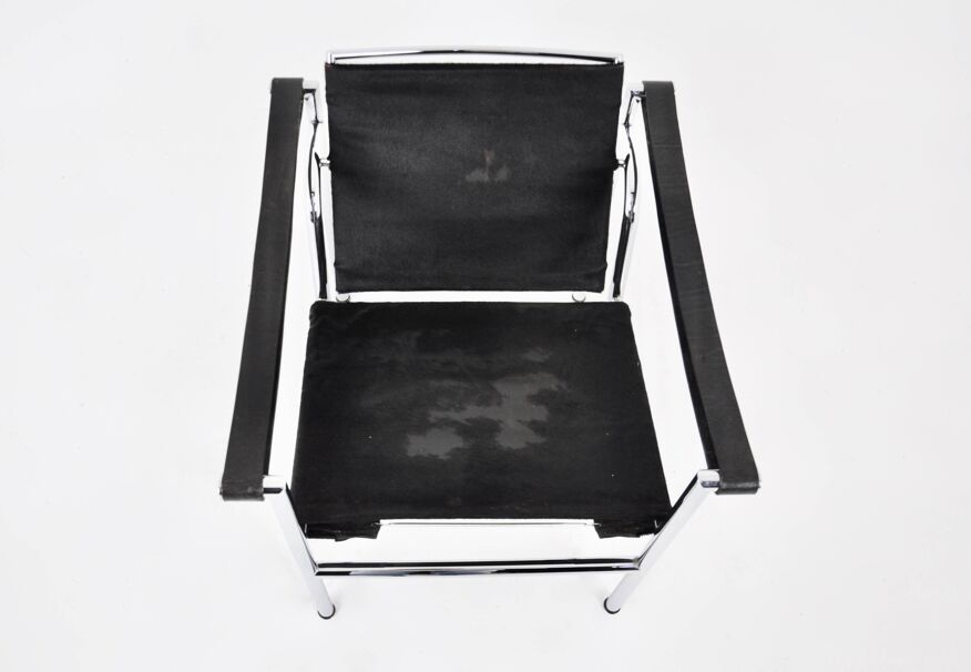 LC1 cowhide armchairs by Le Corbusier for Cassina, 1970S | Selency