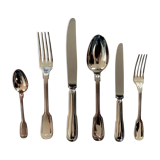 Set 6 silver cutlery Christofle chinon model