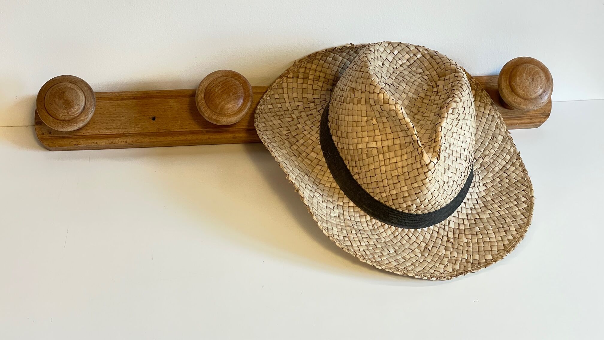 Coat rack 1930 art deco all wood