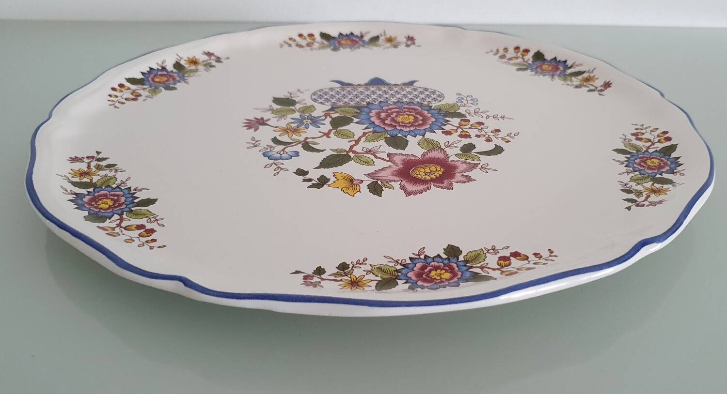 Flowery pie dish - Saint Clément