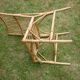 Rattan and bamboo chair