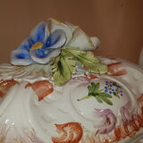 Polychrome earthenware soup
