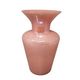 Vase antique rose soufflé en verre de Murano des années 1970 par Maestro del Vetro