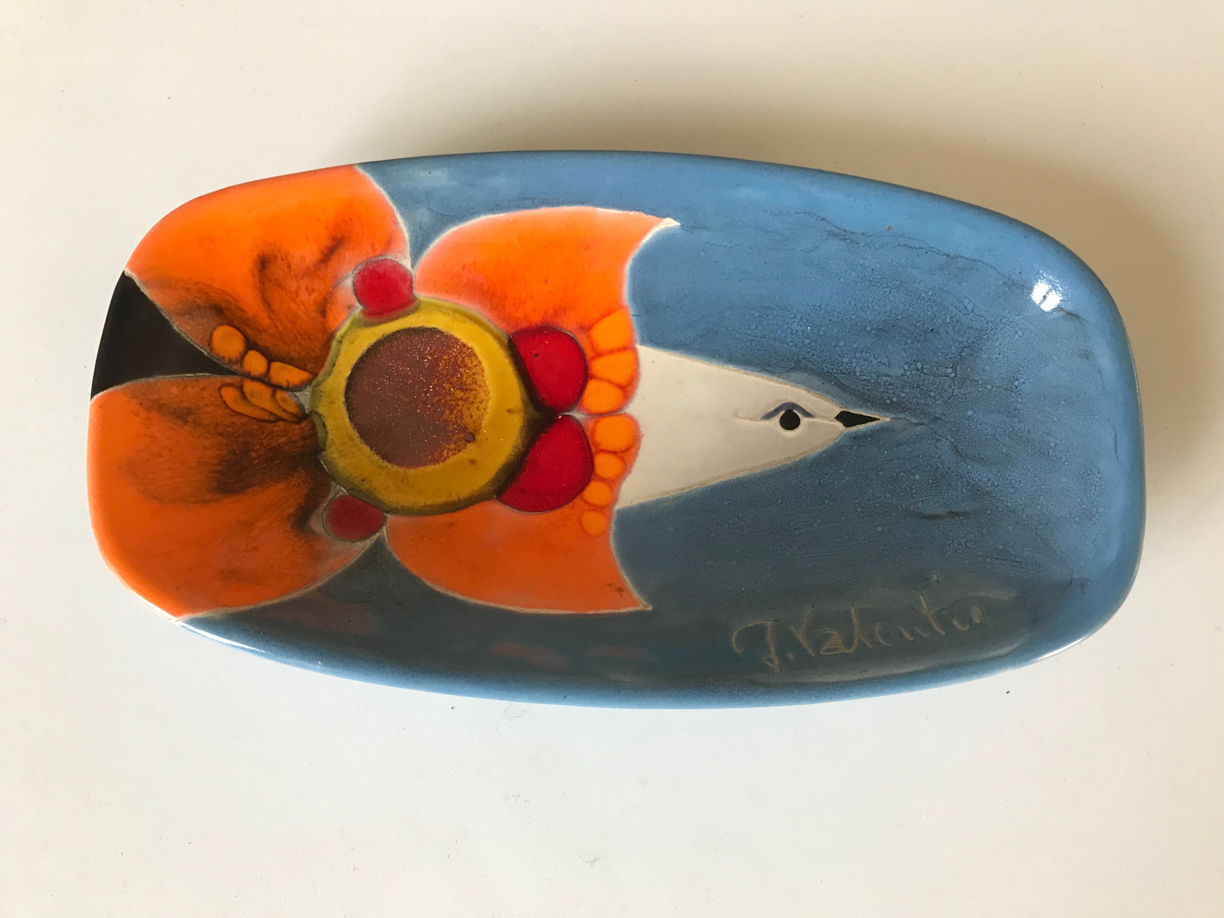 Ceramic Gilbert Valentin design 60 years