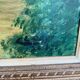 Clody.F 1974 oil painting on canvas forest landscape 110x75