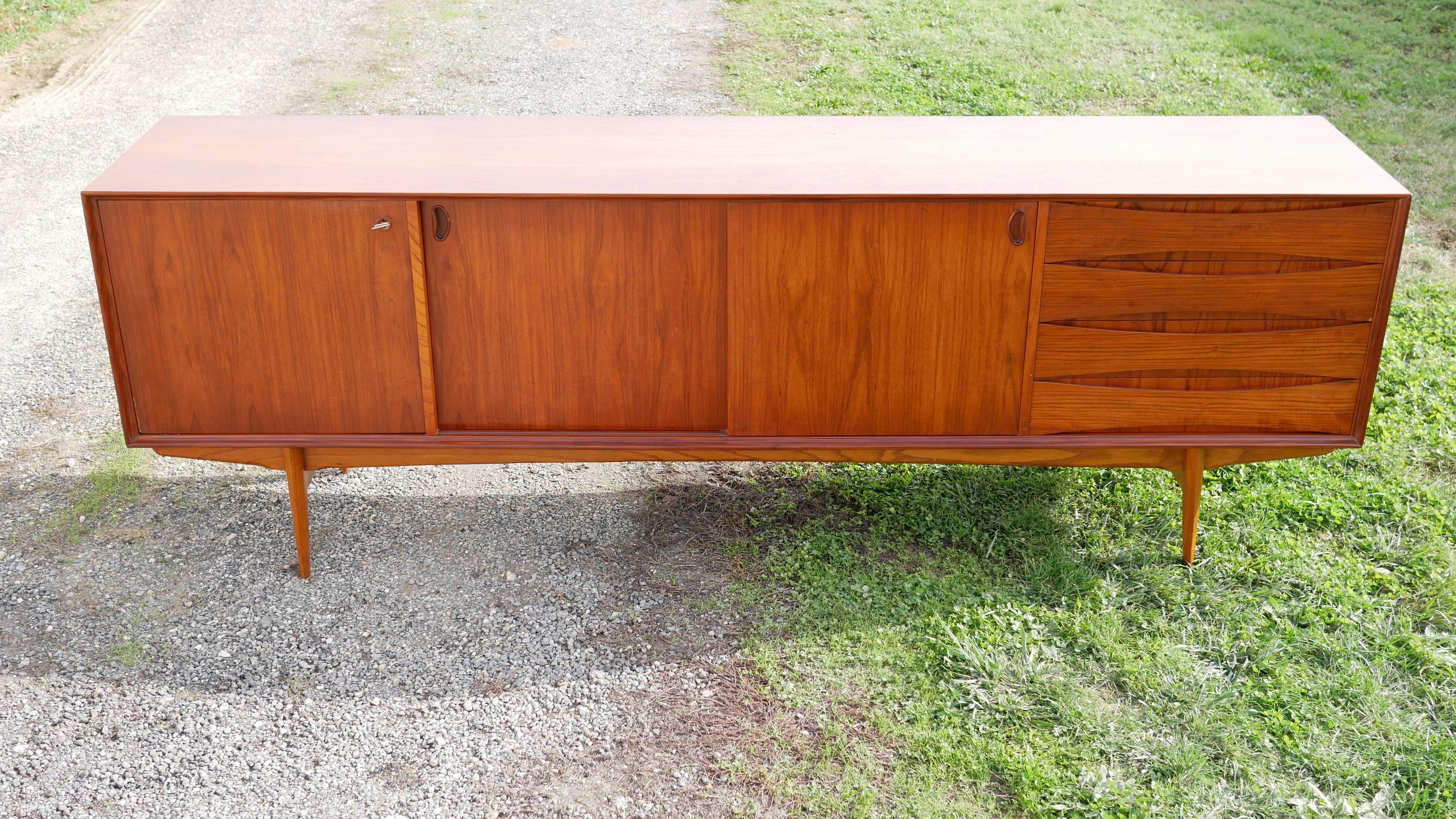 Sideboard teak by Oswald Vermaercke for V-type, 60 years