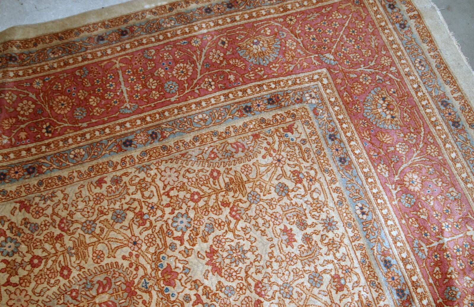 Handmade antique Turkish Sivas rug 9.10' x 13.3' (302cm x 405cm) 1900s - 1B766