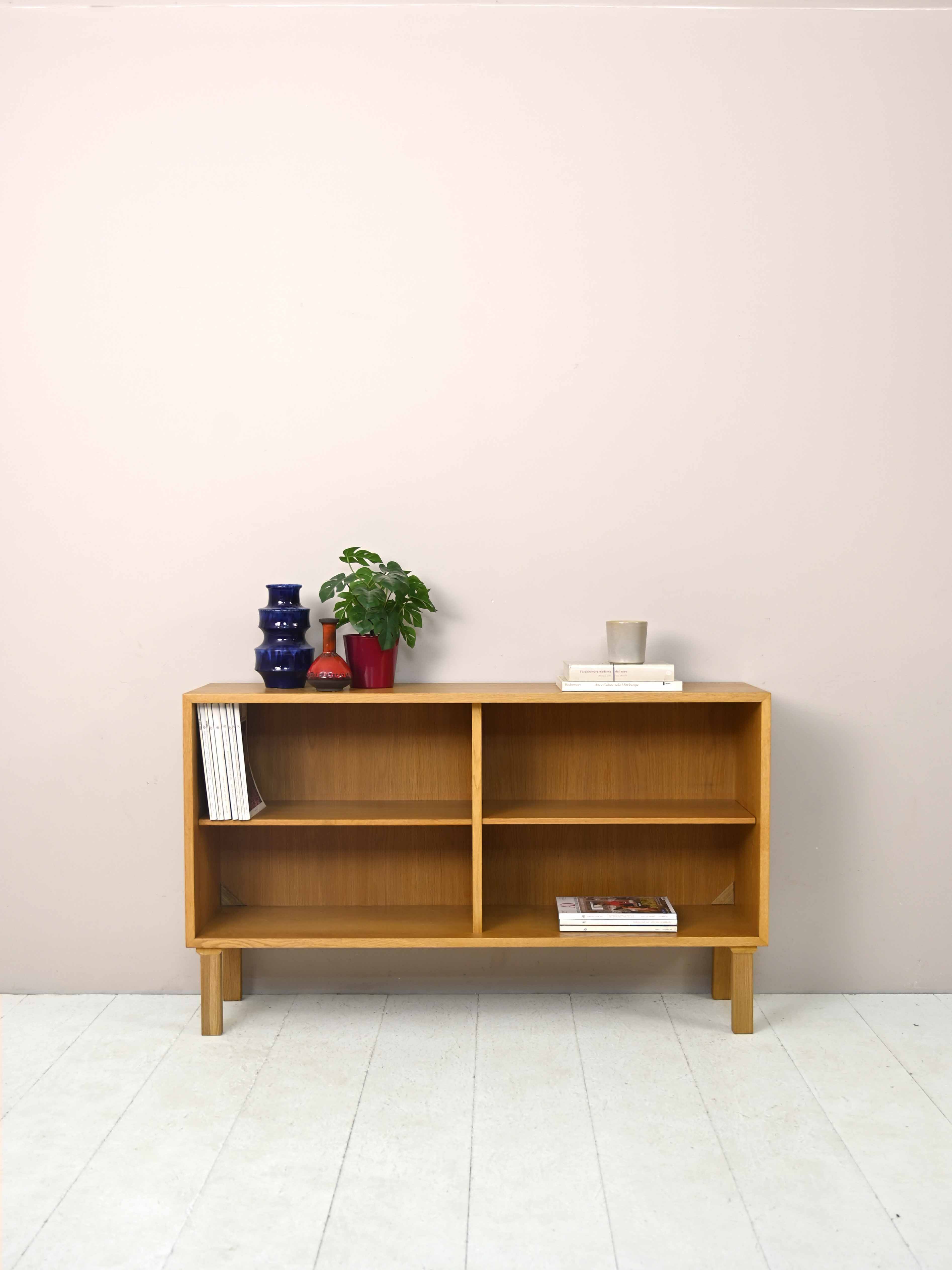 Vintage oak bookcase