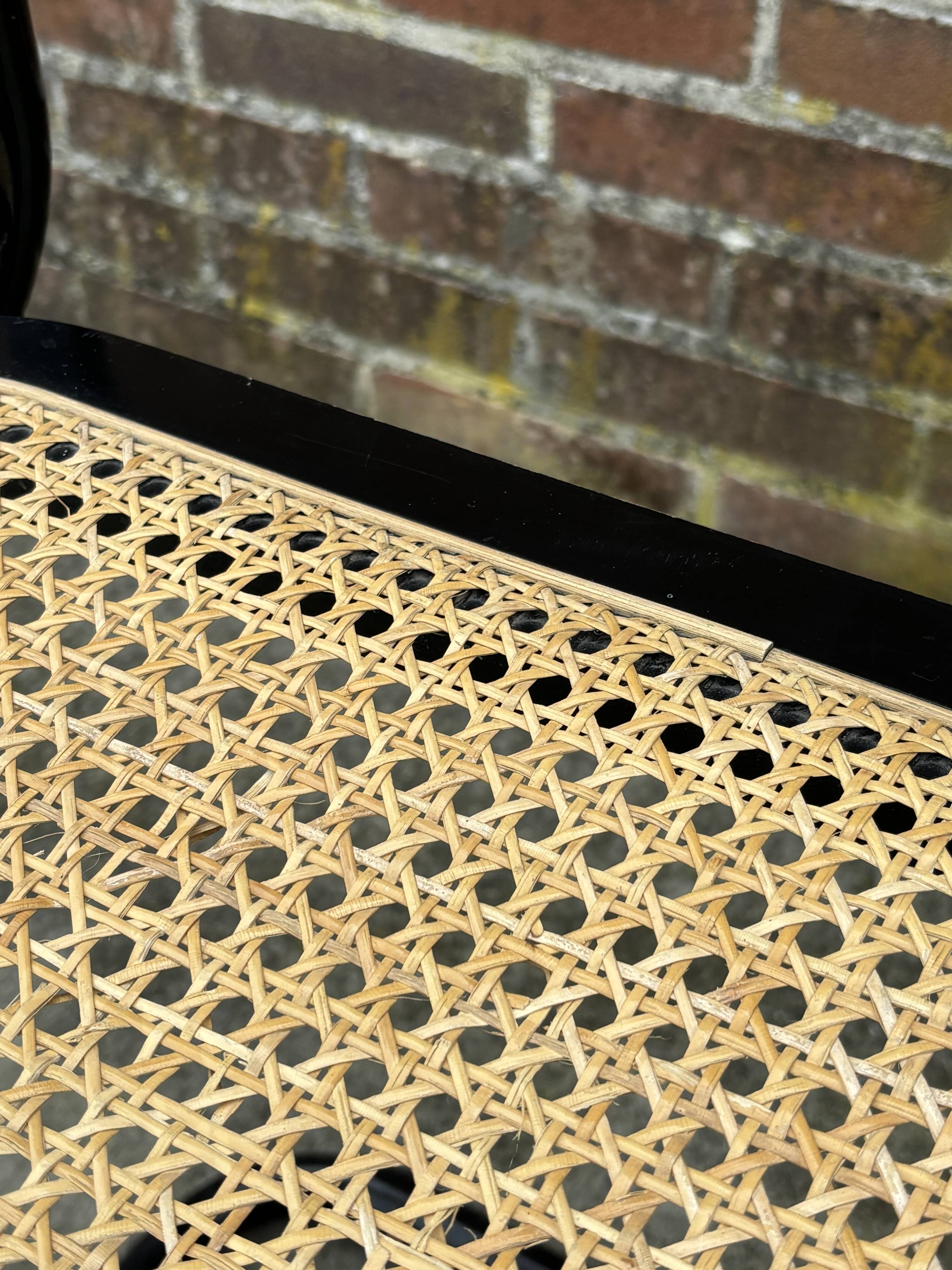 Vintage Cesca design chair b32 model in black