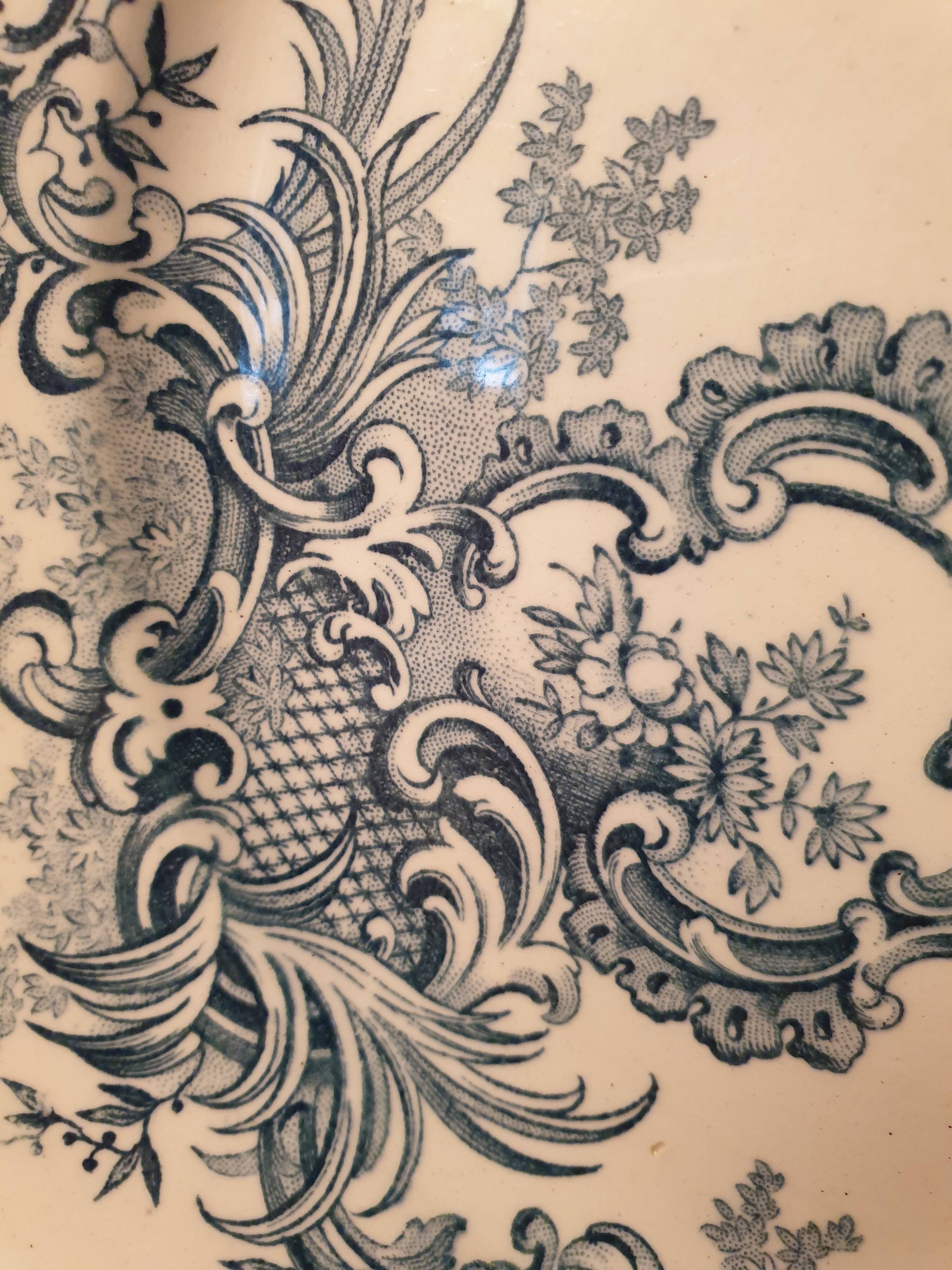 Trio of flat plates Boch brothers