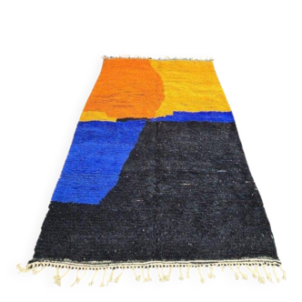 Handmade Berber Beni Ouraine rug, size 250 x 250 cm