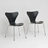 3 chairs arne jacobsen 3107