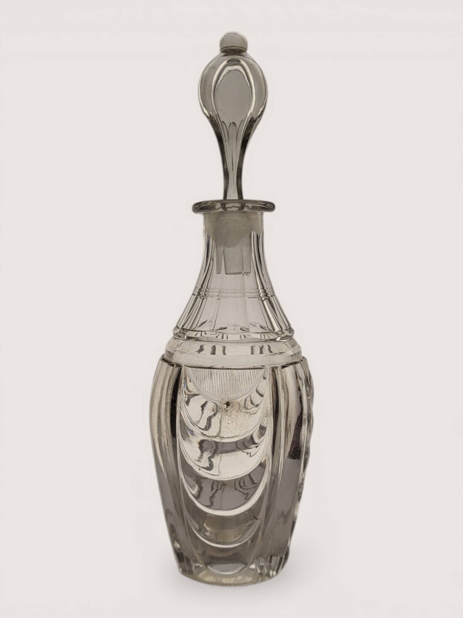 Art Deco glass bottle