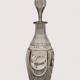 Art Deco glass bottle