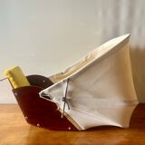Vintage Sulky horse tricycle in wood and plush