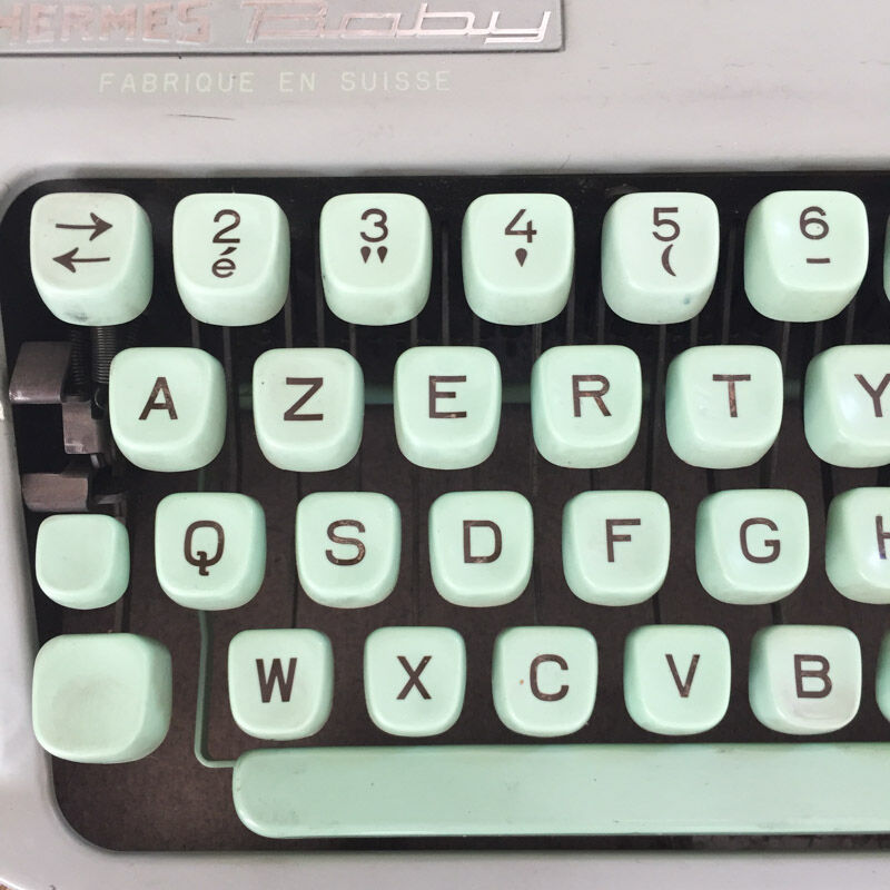Baby Hermes typewriter