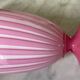Vase "stripes" Murano vintage