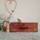 Old wooden box