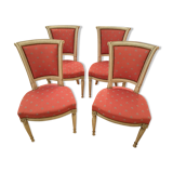 Set of 4 Consulate style chairs
